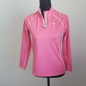 UNDER ARMOUR pink top size L